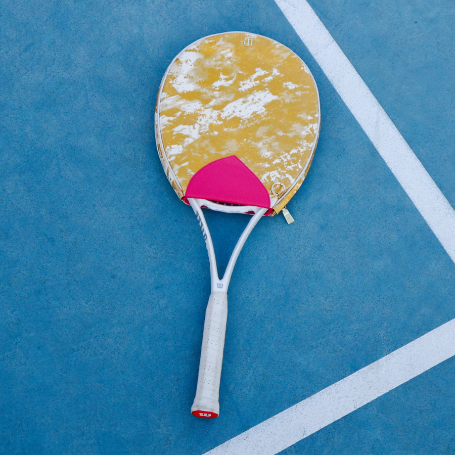 GOLDEN HOUR TENNIS RACQUET SLEEVE