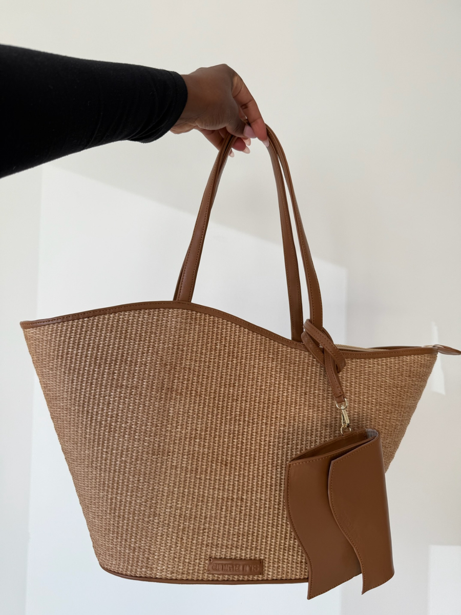 RAFFIA LIMBE TOTE