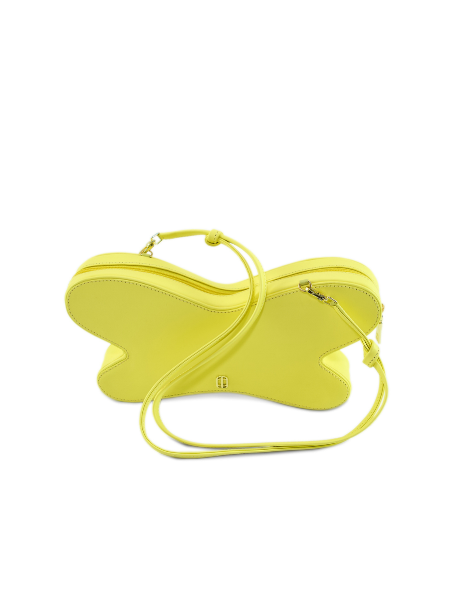 LIME GREEN BUTTERFLY BAG