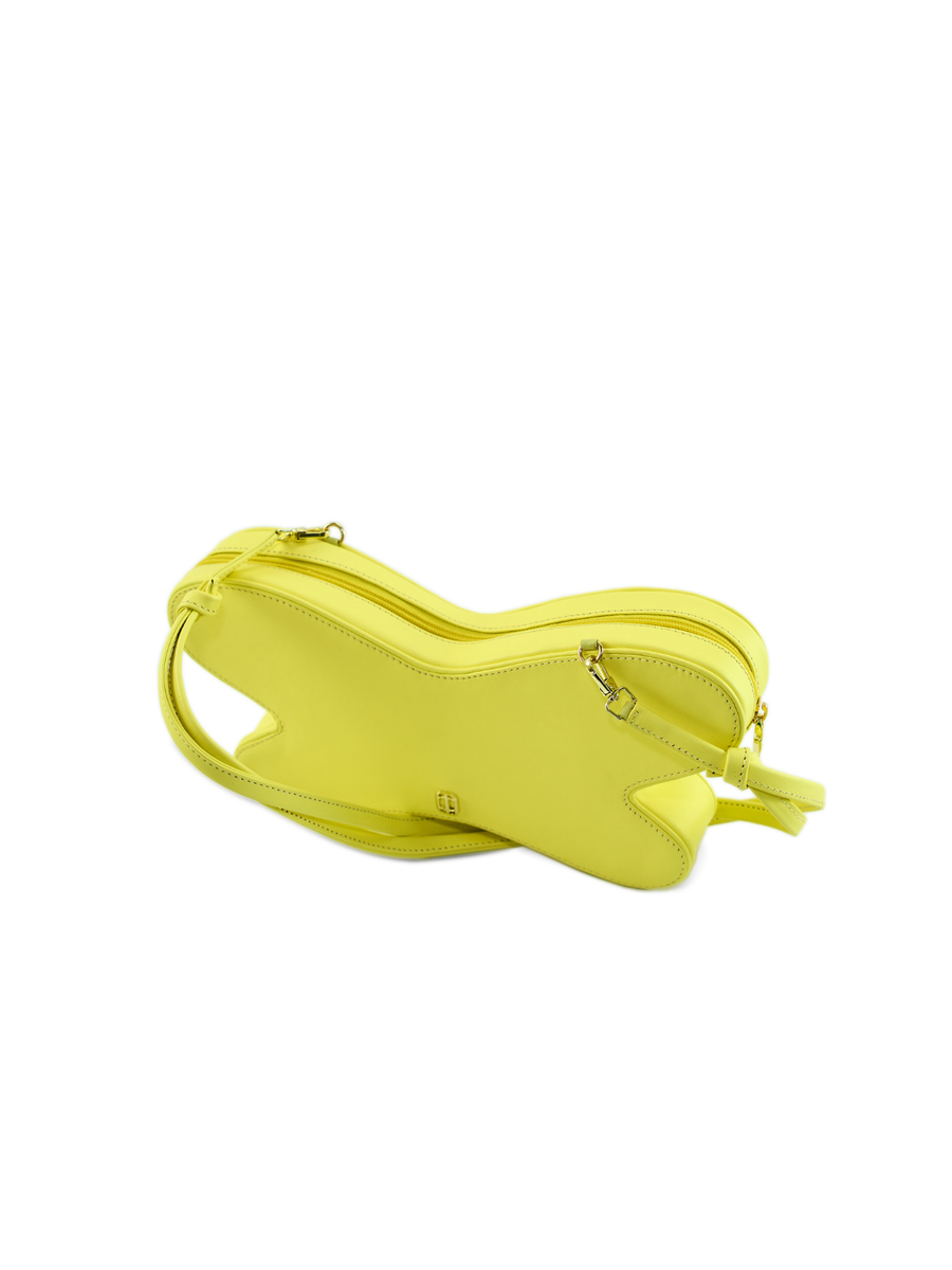 LIME GREEN BUTTERFLY BAG