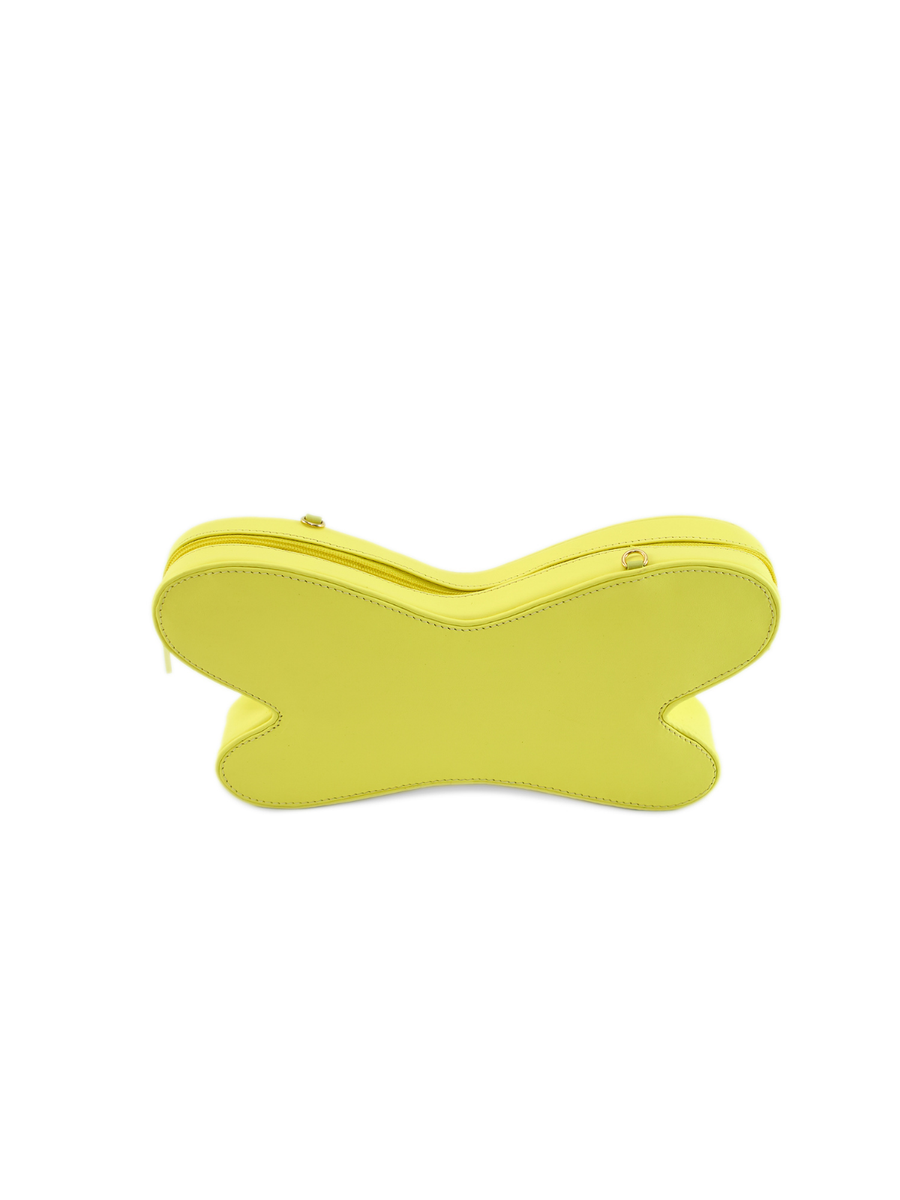 LIME GREEN BUTTERFLY BAG