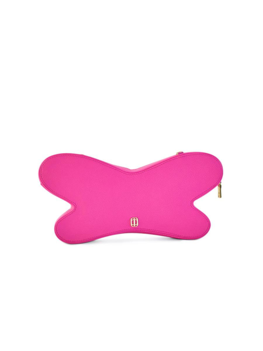 HOT PINK BUTTERFLY BAG