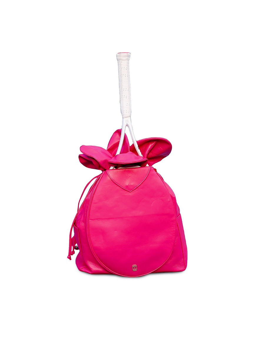 FUCHSIA TENNIS FLOWER BACKPACK