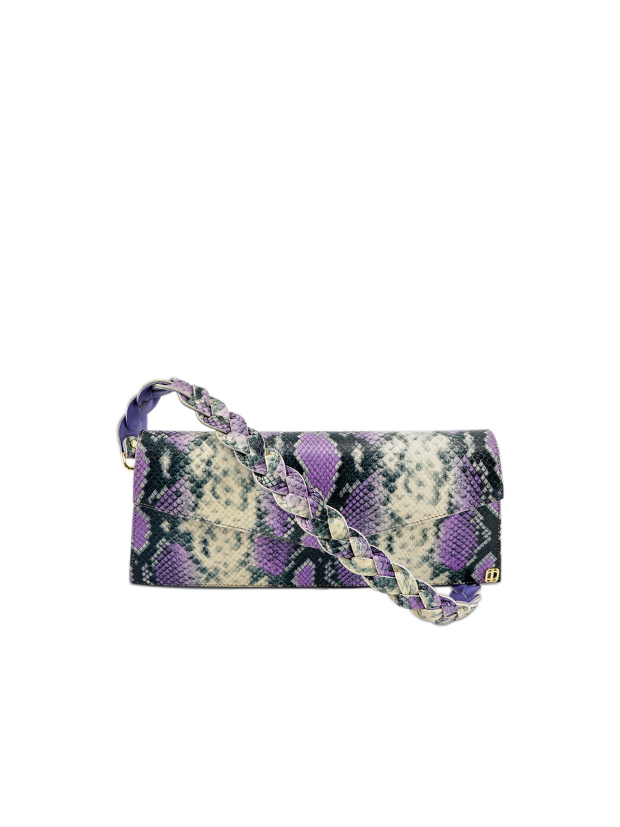 PURPLE + WHITE SNAKE ZAYA LONG