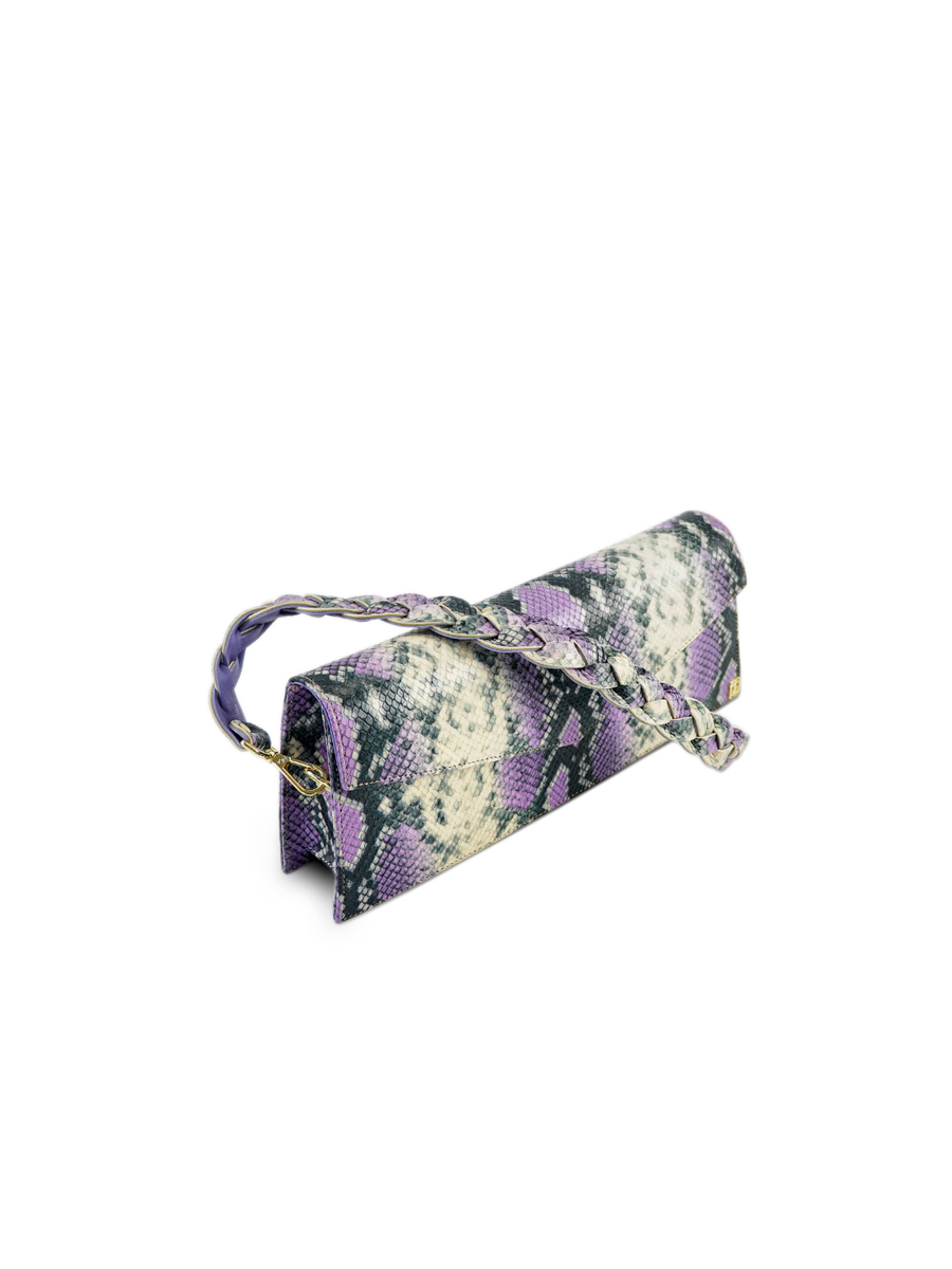 PURPLE + WHITE SNAKE ZAYA LONG