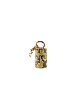 ORANGE SNAKE BABY BUCKET BAG