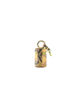 ORANGE SNAKE BABY BUCKET BAG
