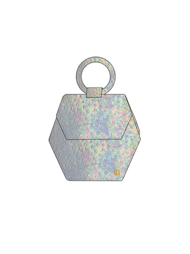 IRIDESCENT OSTRICH ZURI (PRE-ORDER)