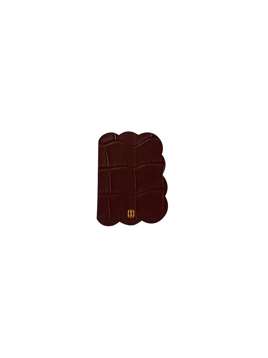 DARK BROWN PASSPORT HOLDER