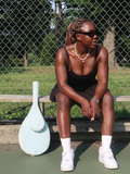 SKY BLUE TENNIS RACQUET BAG