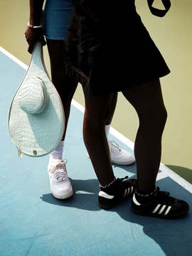 SKY BLUE TENNIS RACQUET BAG
