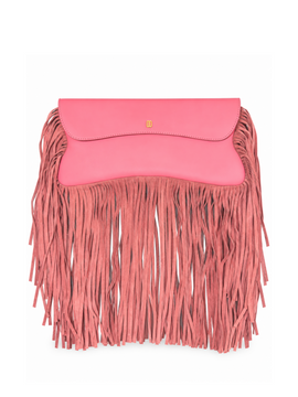 BABY PINK BUTTERFLY TASSEL BAG