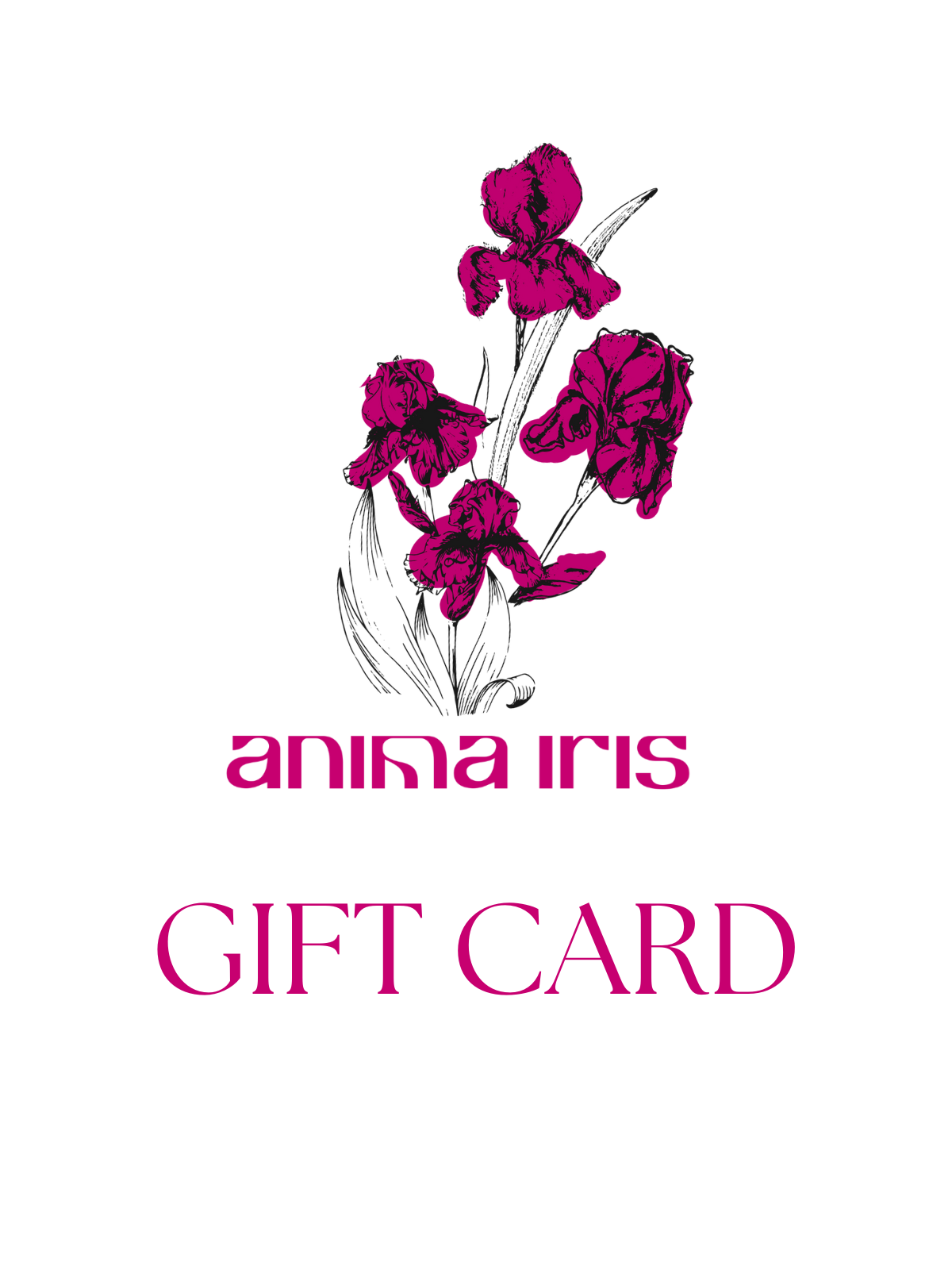 ANIMA IRIS eGIFT CARD
