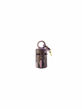 PURPLE SNAKE BABY BUCKET BAG