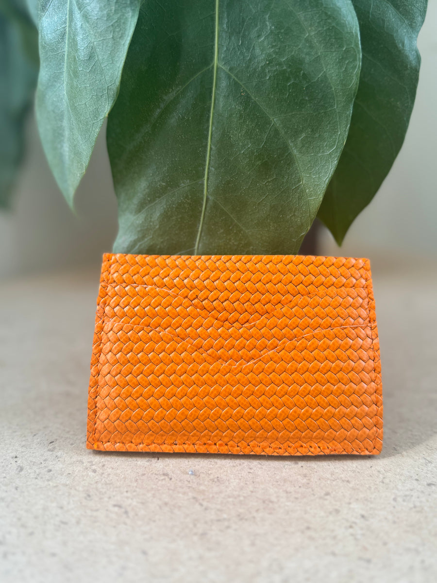 ORANGE CARDHOLDER