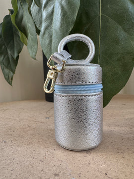 SILVER BABY BUCKET BAG