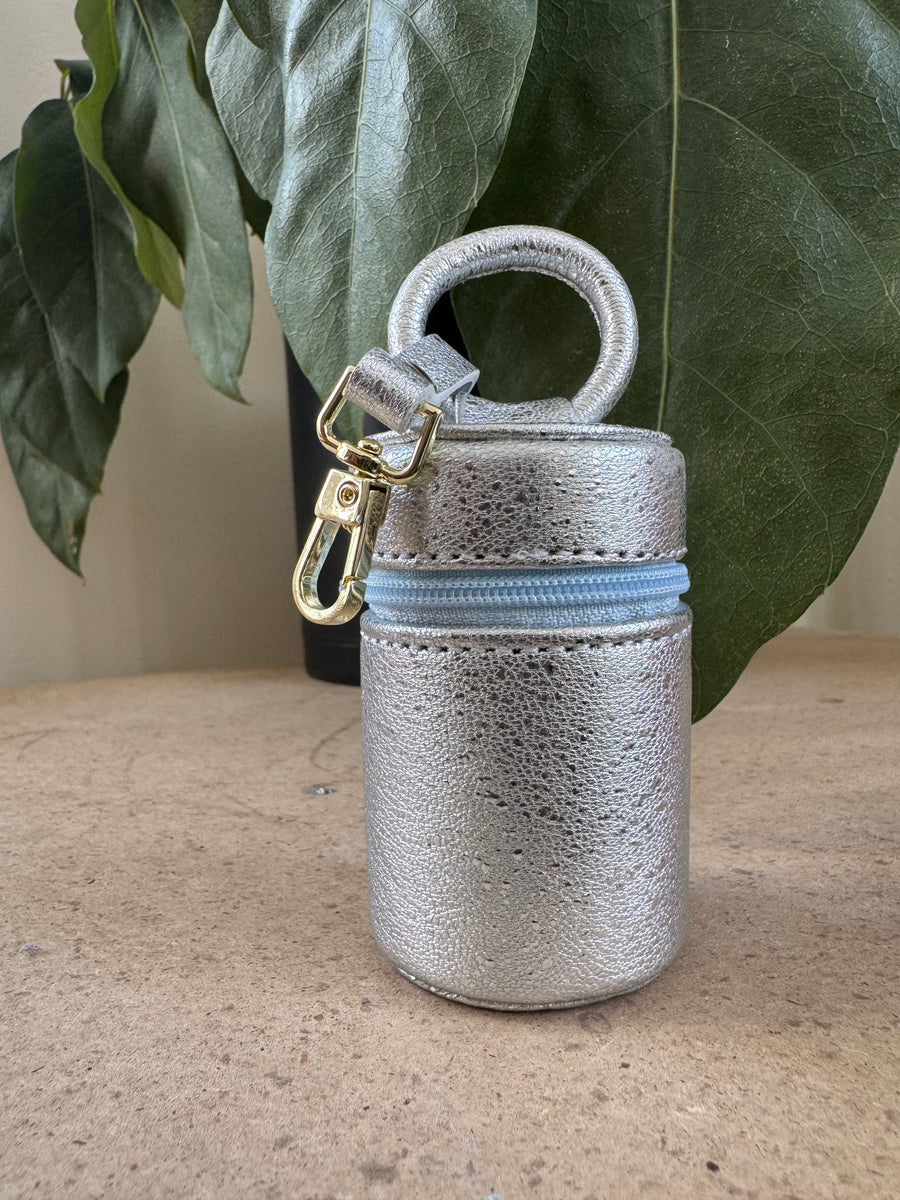 SILVER BABY BUCKET BAG