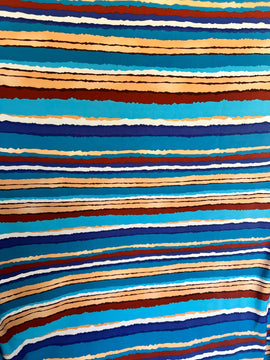 BLUE RIPPLES TWILLY