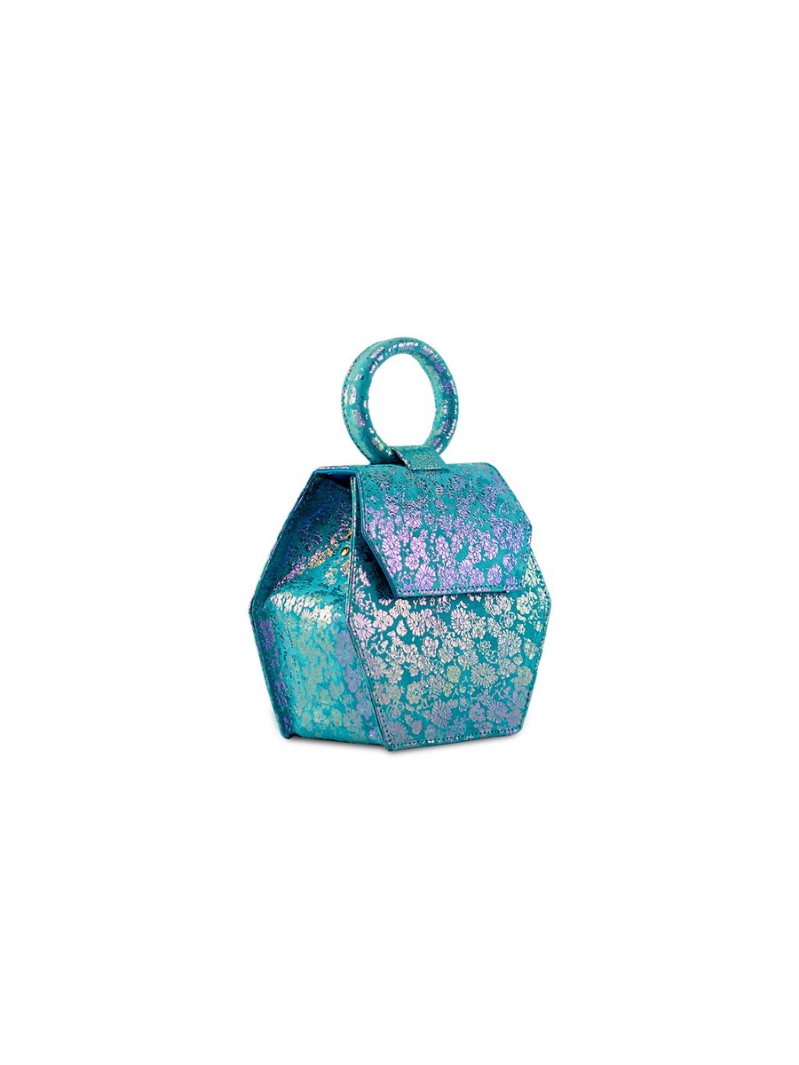 TURQUOISE FLORAL BABY ZURI